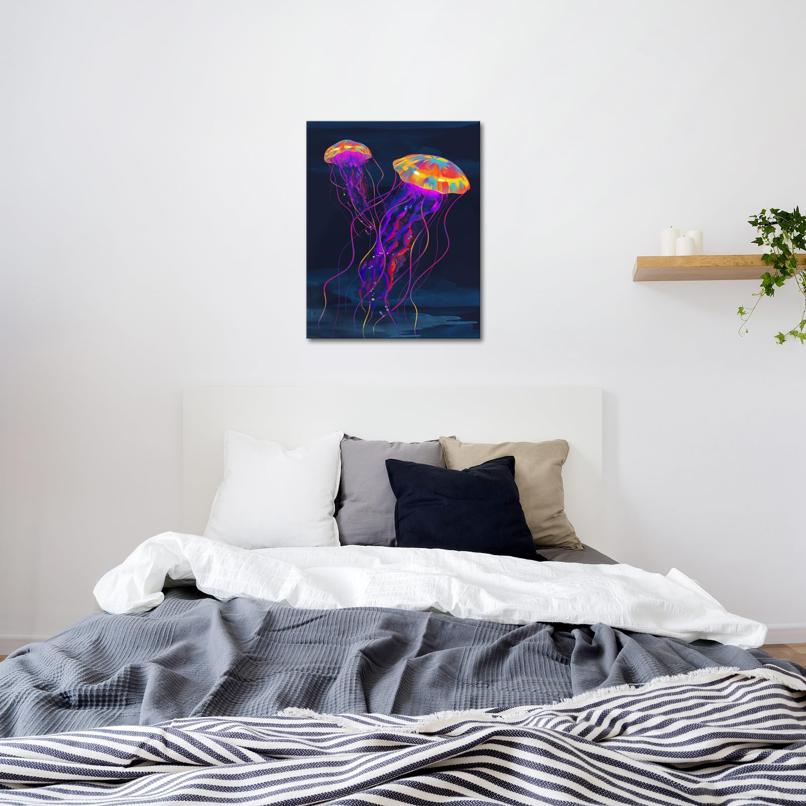 Amazon.co.jp: ZingArts ビンテージ 抽象 キャンバス ウォールアート